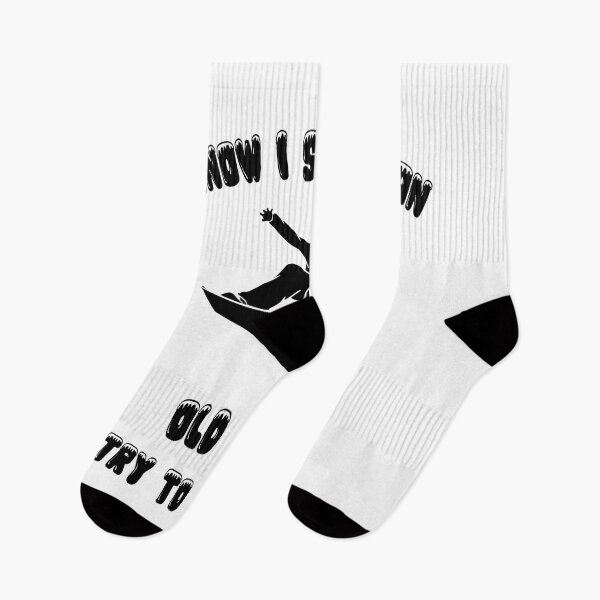 Item preview, I know I ski like an old man try to keep up  designed and sold by Micosmile.