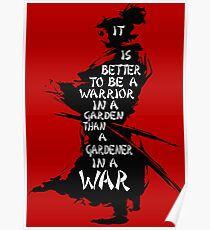 Warrior's Garden Poster