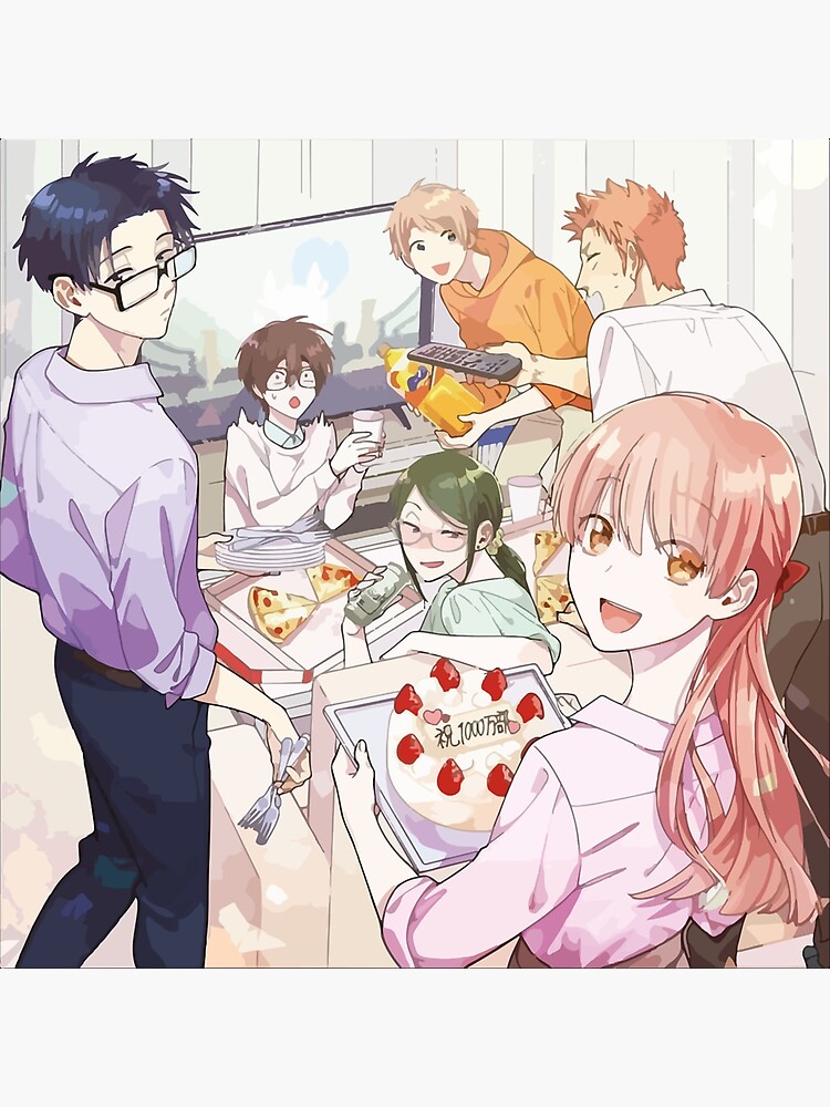 Wotakoi  Sticker for Sale by ThreadAlivees