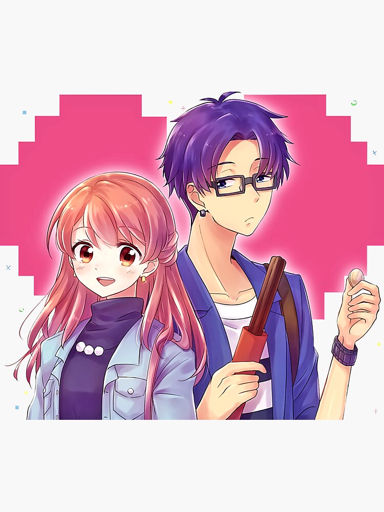 Wotakoi Love Is Hard For Otaku Sticker For Sale By Accessoriesz9