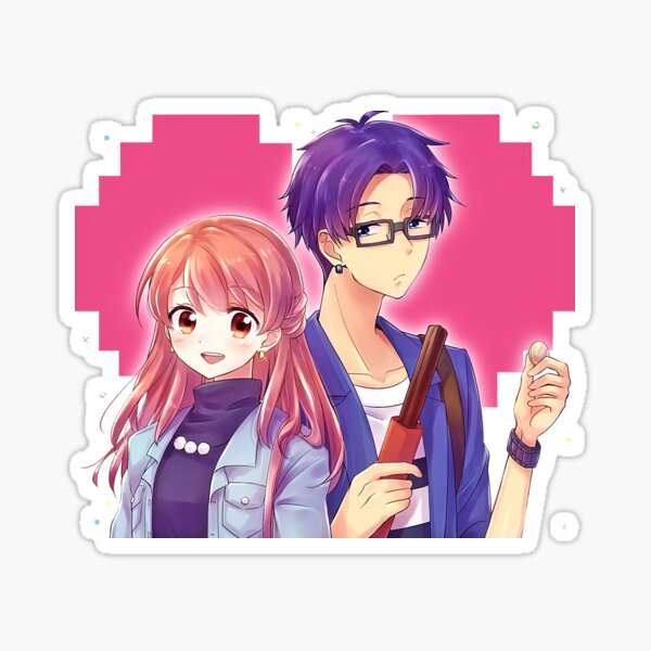 Wotakoi  Sticker for Sale by ThreadAlivees