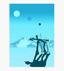 Snow walker Photographic Print