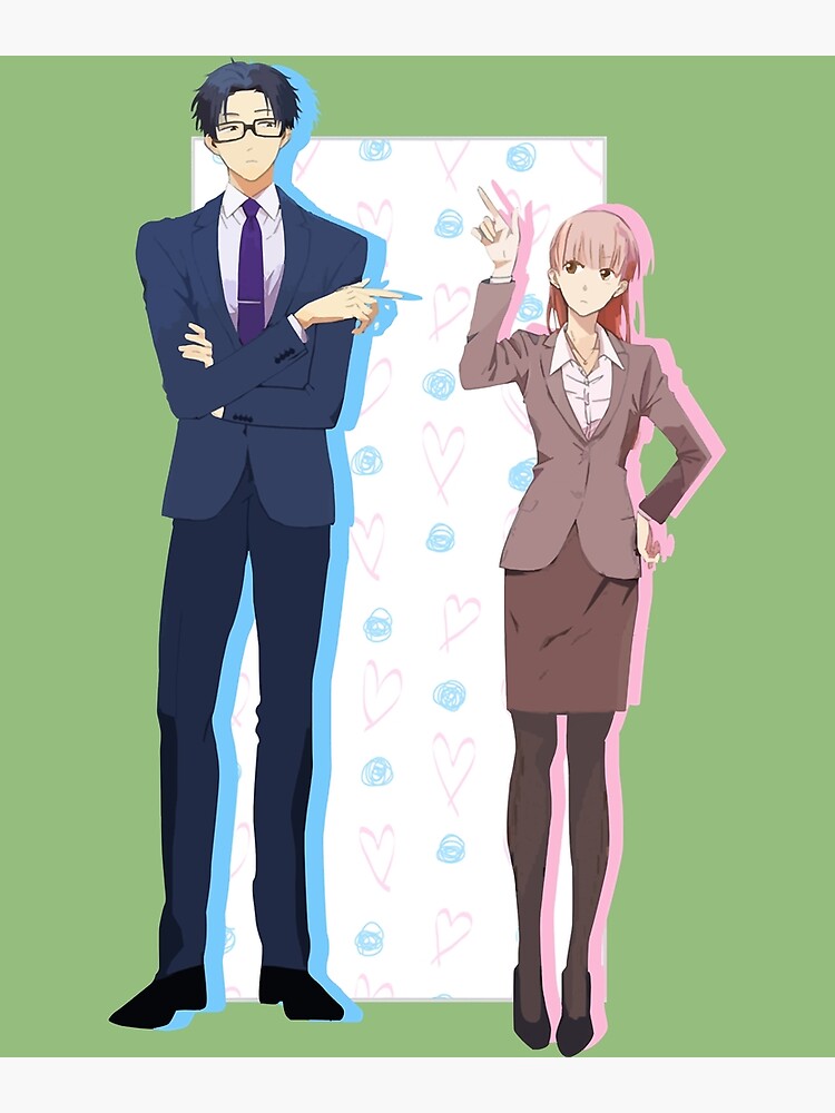 ANIME WOTAKOI  Poster for Sale by XStyleAesthetie