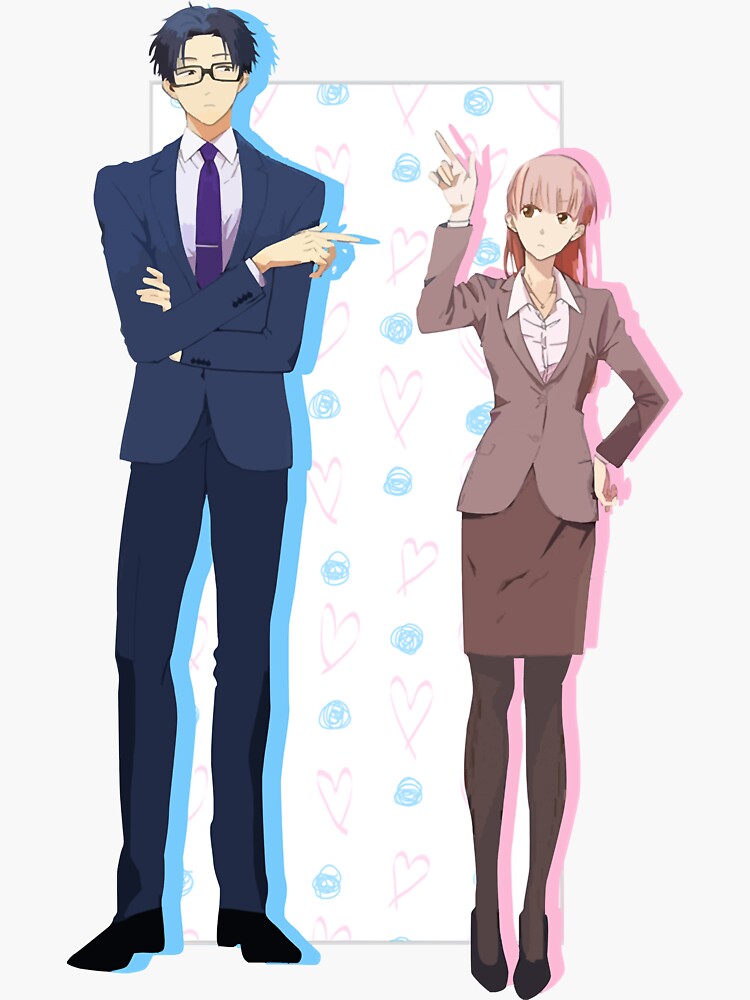 Wotakoi  Sticker for Sale by ThreadAlivees