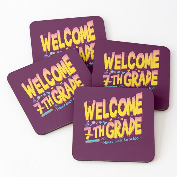 Item preview, Welcome Seventh 7th Grade Back To School Teachers and Kids Gift designed and sold by YAHIA-14.