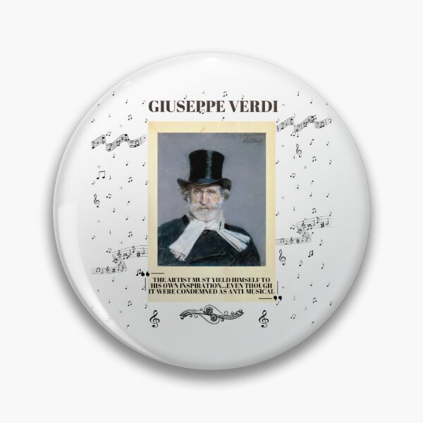 Item preview, Portrait of Giuseppe Verdi designed and sold by Rubi16.