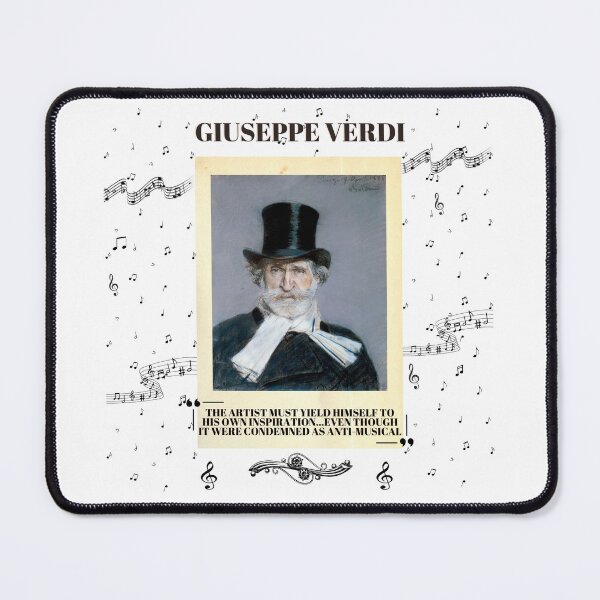 Item preview, Portrait of Giuseppe Verdi designed and sold by Rubi16.