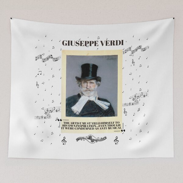 Item preview, Portrait of Giuseppe Verdi designed and sold by Rubi16.