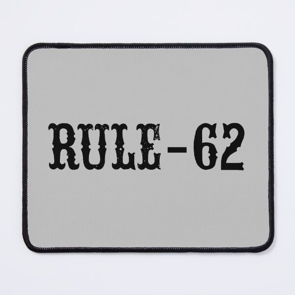 Item preview, RULE 62  designed and sold by MAKGITASHOP.