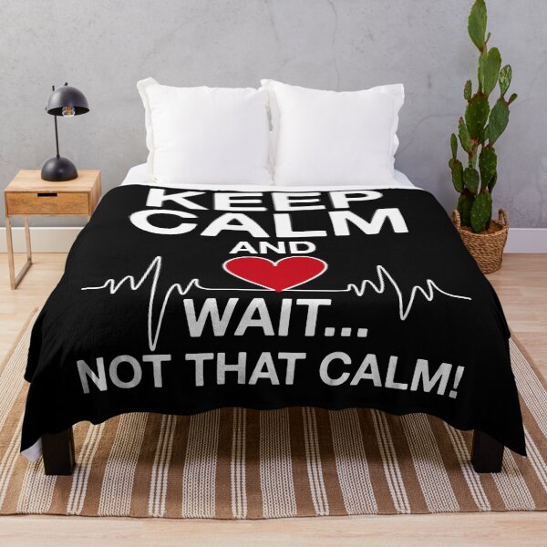 Item preview, Funny Nurse - Keep Calm And Wait.. Not That Calm designed and sold by SunsetGloww.