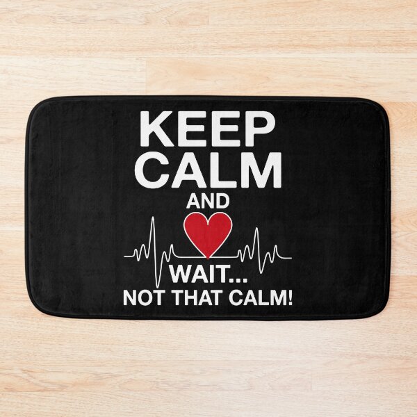 Item preview, Funny Nurse - Keep Calm And Wait.. Not That Calm designed and sold by SunsetGloww.