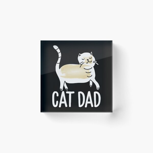 Item preview, Funny Cat Dad designed and sold by SunsetGloww.