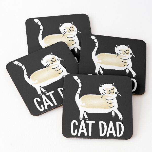 Item preview, Funny Cat Dad designed and sold by SunsetGloww.
