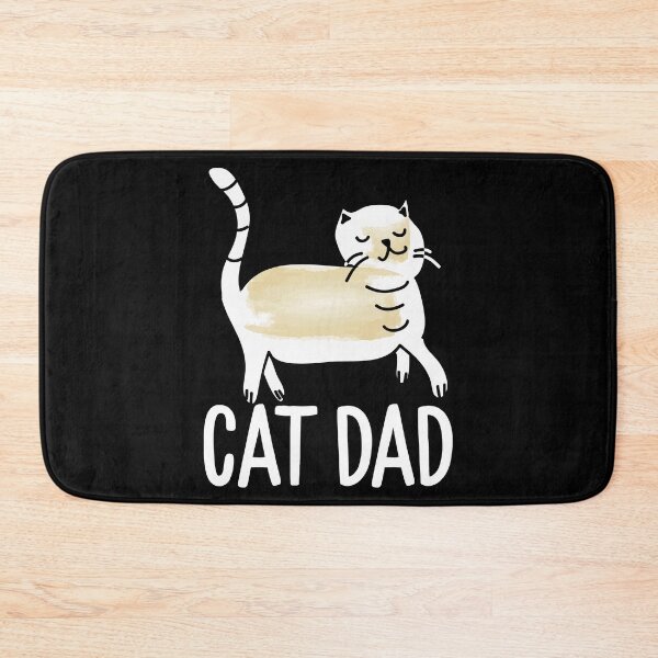 Item preview, Funny Cat Dad designed and sold by SunsetGloww.