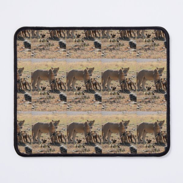 Item preview, Lioness with playful cubs at her feet designed and sold by Jaffs.