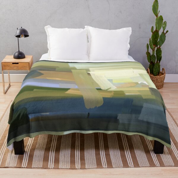 Artikelvorschau, T-Shirt mit abstrakter Naturmalerei, abstrakte moderne Kunst auf Leinwand entworfen und verkauft von KARTICK DUTTA.