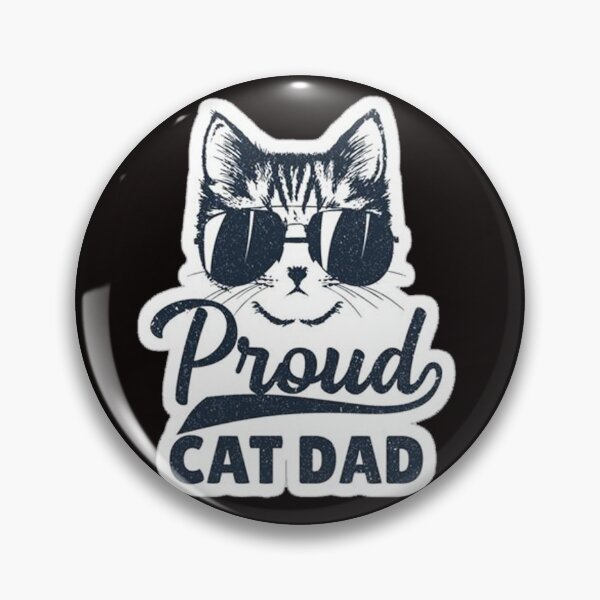 Item preview, Funny Cat Dad Quotes - Proud Cat Dad designed and sold by Viktor Kabbach.