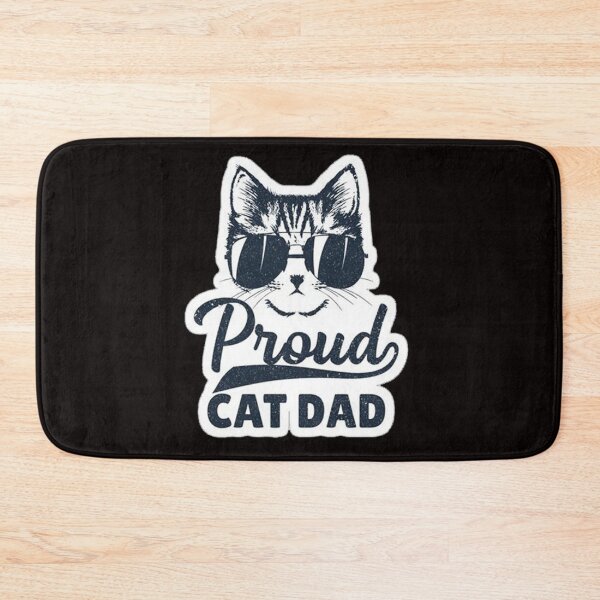 Item preview, Funny Cat Dad Quotes - Proud Cat Dad designed and sold by Viktor Kabbach.