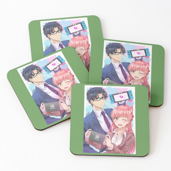 Item preview, wotakoi squad love is hard for otaku gamers   designed and sold by AccessoriesZ9.