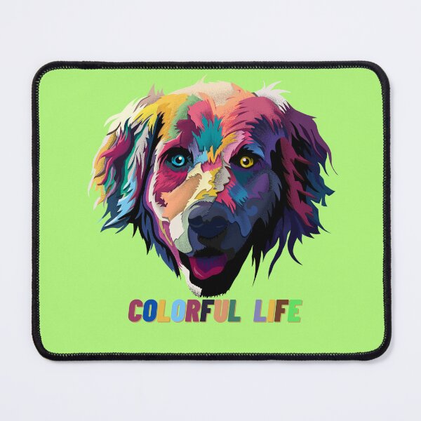 Item preview, Colorful life. Colorful dog. designed and sold by CatOrDog.