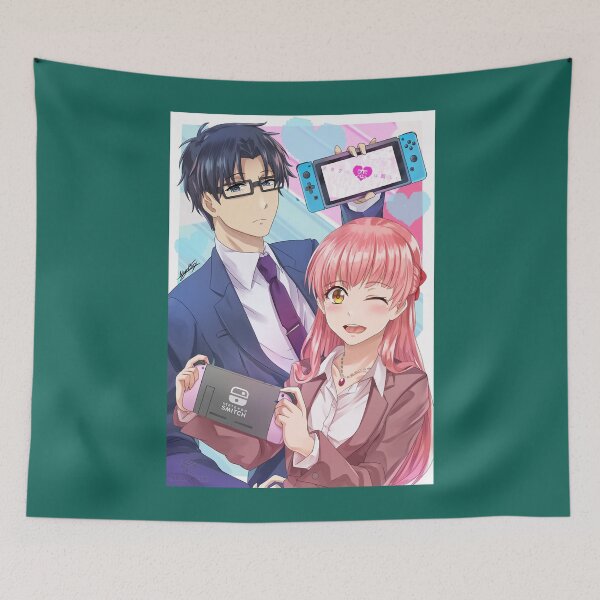 Item preview, wotakoi squad love is hard for otaku gamers   designed and sold by AccessoriesZ9.