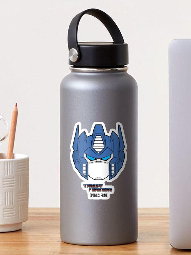 Transformers Optimus Prime Aluminum Water Bottle