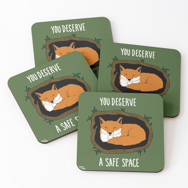 Item preview, You Deserve A Safe Space designed and sold by thefrizzkid.