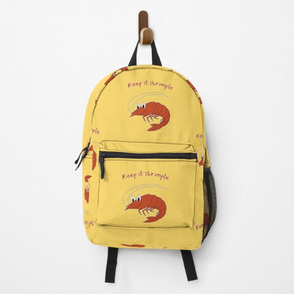 Item preview, Keep It Shrimple. Funny Shrimp For Sea Food Lovers designed and sold by Rebel-Design.