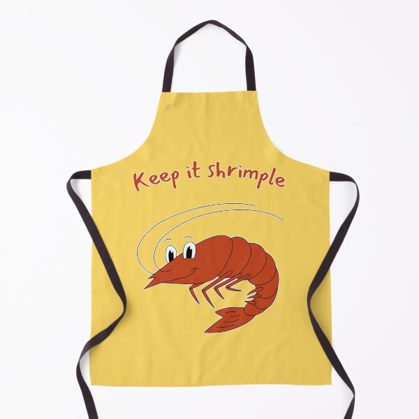 Item preview, Keep It Shrimple. Funny Shrimp For Sea Food Lovers designed and sold by Rebel-Design.