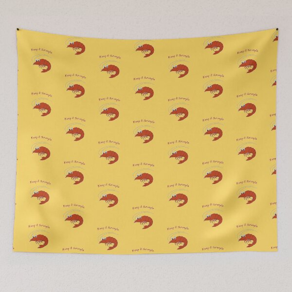 Item preview, Keep It Shrimple. Funny Shrimp For Sea Food Lovers designed and sold by Rebel-Design.