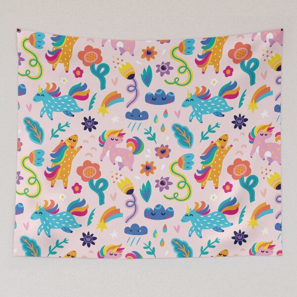 Item preview, flower unicorns designed and sold by PenguinHouse.