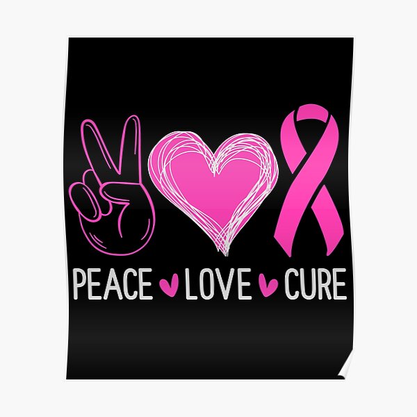 Peace Love Cure Jersey, In October We Wear Pink Jersey, Breast