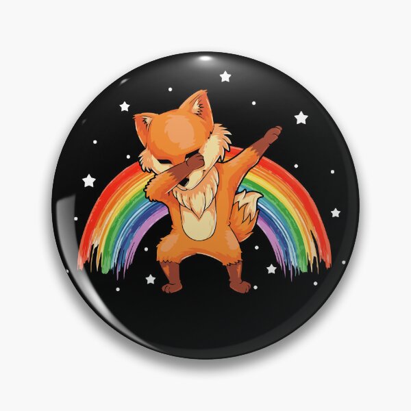Artikelvorschau, Lustiger Regenbogenfuchs entworfen und verkauft von SunsetGloww.