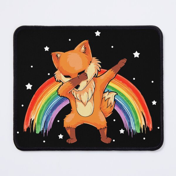 Item preview, Funny Rainbow Fox designed and sold by SunsetGloww.