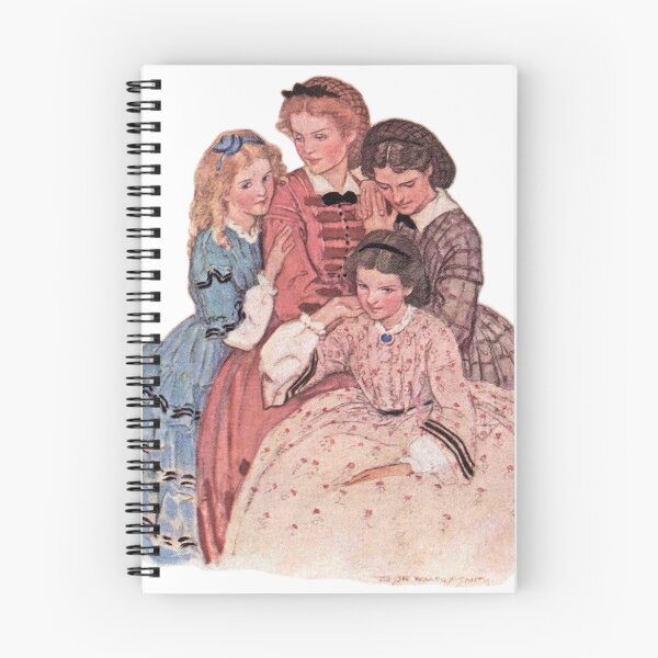 Item preview, Jessie Willcox Smith - Little Women - Meg, Jo, Beth and Amy designed and sold by vintage-art.