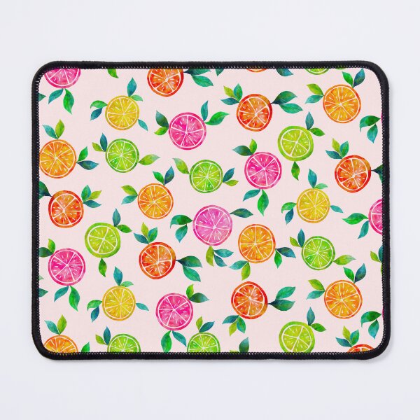 Item preview, watercolor pink citrus designed and sold by inkbearblue.