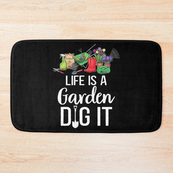 Item preview, Life Is A Garden Dig It designed and sold by SunsetGloww.