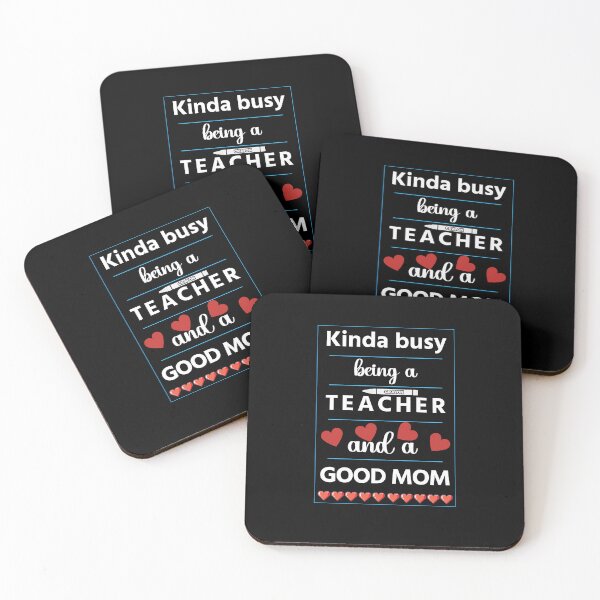 Item preview, Kind busy being a teacher and good mother Classic T-Shirt designed and sold by PrintArticles.