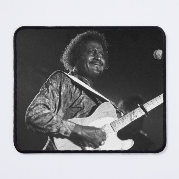 Item preview, Albert Collins - BW Photograph designed and sold by ConcertImages.