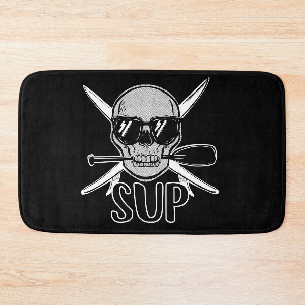 Item preview, SUP Stand Up Paddle Board Skull designed and sold by SusanaDesigns.