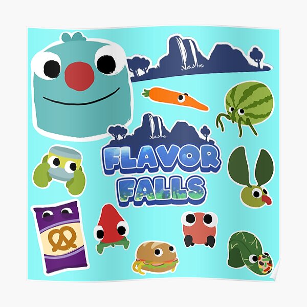 flavor-falls-bugsnax-fan-art-pack-kinda-bug-and-kinda-snack-try-to