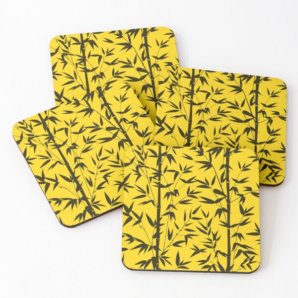 Item preview, Yellow Background Bamboo designed and sold by Art-by-Geoff.