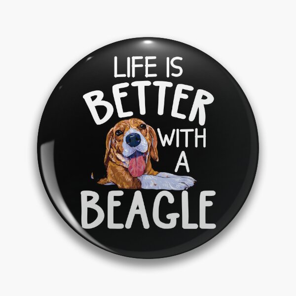 Artikelvorschau, Das Leben ist besser mit einem Beagle-Hund entworfen und verkauft von SunsetGloww.