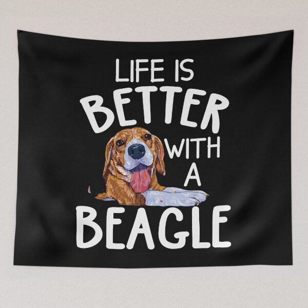 Item preview, Life Is Better With A Beagle Dog designed and sold by SunsetGloww.