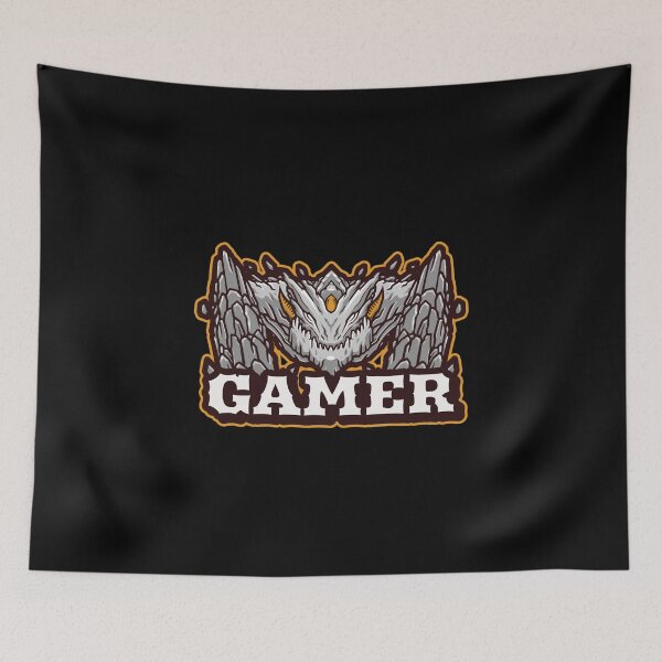 Item preview, Gamer with Guardian Stone Dragon designed and sold by PRIVARSHU.