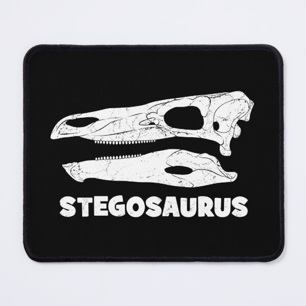Item preview, Stegosaurus fossil skull designed and sold by NicGrayGraphic.