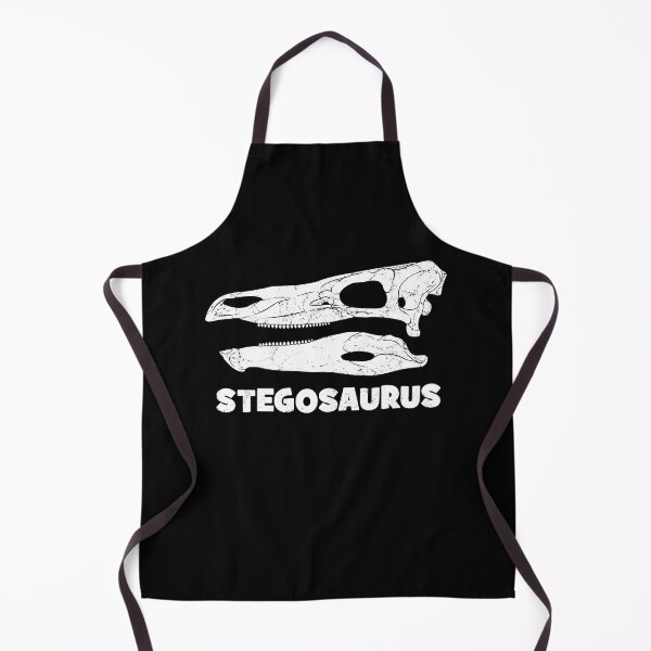 Item preview, Stegosaurus fossil skull designed and sold by NicGrayGraphic.