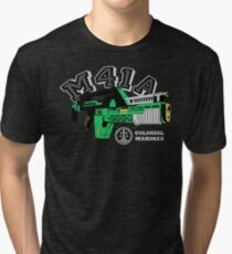 M41A Pulse Rifle Aliens Edition Tri-blend T-Shirt
