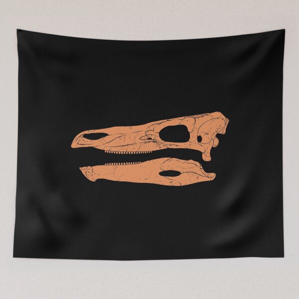 Item preview, Stegosaurus fossil skull designed and sold by NicGrayGraphic.