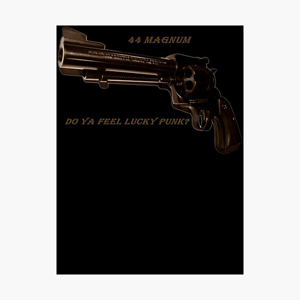 44 Magnum Essential T-Shirt Photographic Print